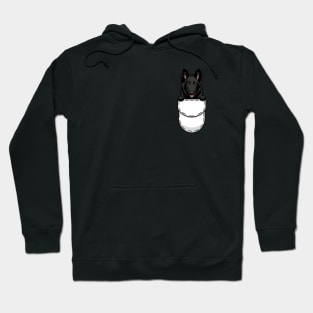 Funny Belgian Shepherd Groenendael Pocket Dog Hoodie